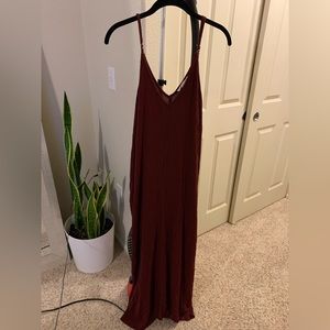 Maxi dress with pockets